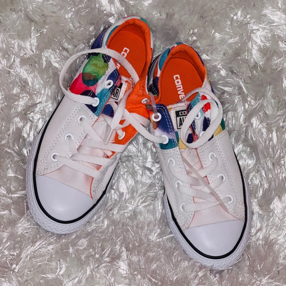 Fun kid girl converse sneakers!